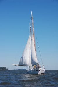 Edna Lockwood's female boat captain