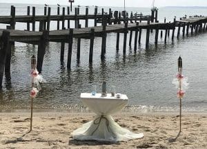 beach wedding