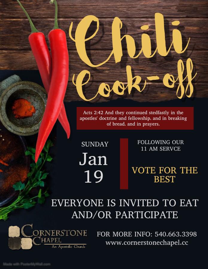 chili cook-off