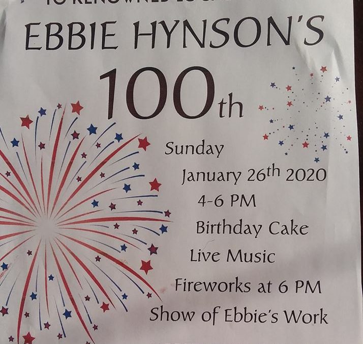 Ebbie Hynson’s 100th Birthday Celebration