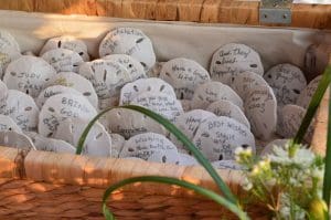 colonial beach oyster wedding 